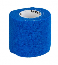 Selbstklebende Bandage EquiLastic  blau, 5 cm