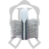 ActiVet Pro single Pad hart lila