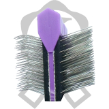 Master Groom Flexibrste schmal lila