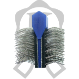 Master Groom Flexib�rste breit blau