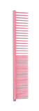 Metallkamm Bymilo, Combi M&G, 18,0 cm, Pink