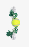 Seil mit Tennisball-mittig
